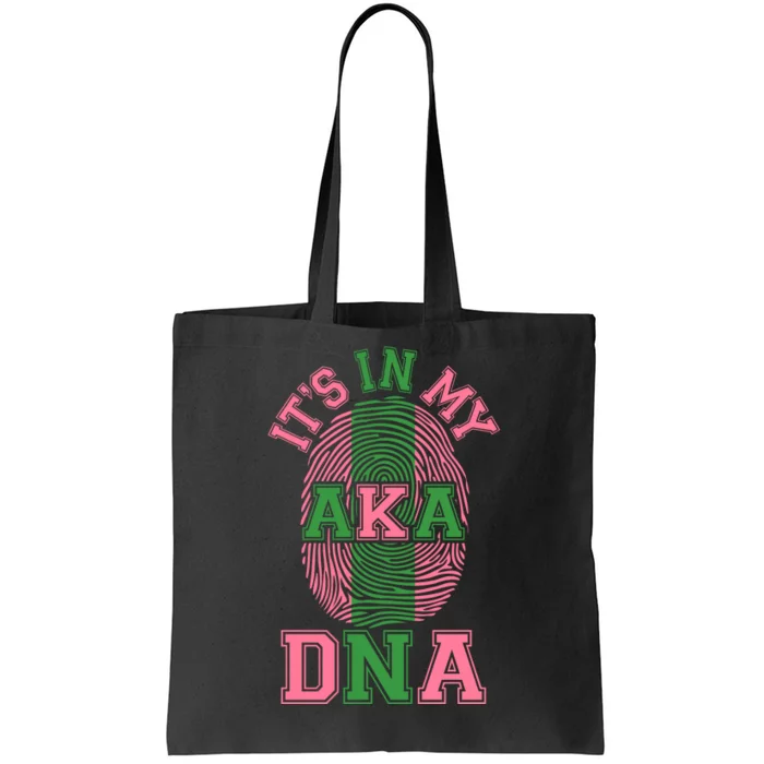 It's In My AKA DNA Fingerprint Tote Bag