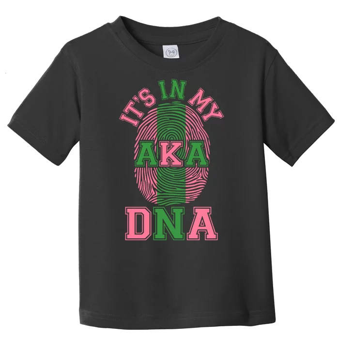 It's In My AKA DNA Fingerprint Toddler T-Shirt