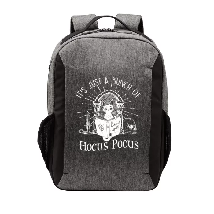 It's Just A Bunch Of Hocus Pocus Cat Halloween Vector Backpack