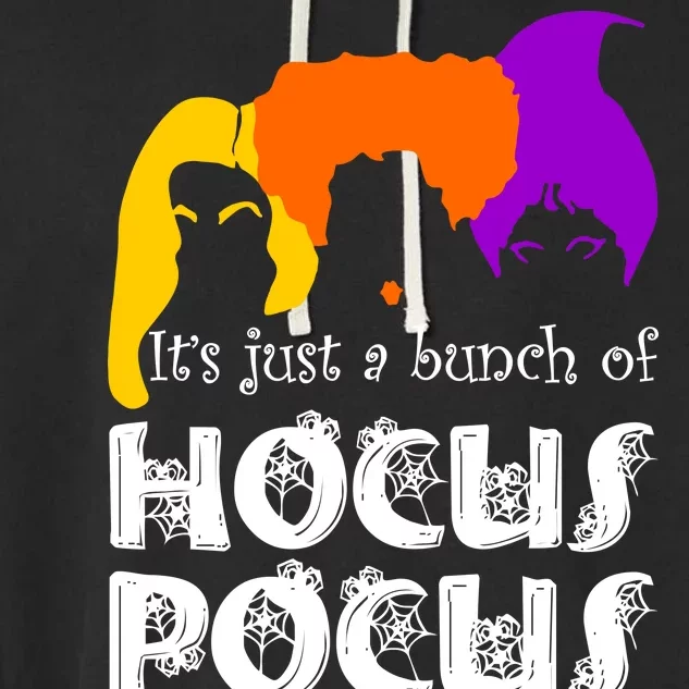 It's Just A Bunch of Hocus Pocus Halloween Garment-Dyed Fleece Hoodie