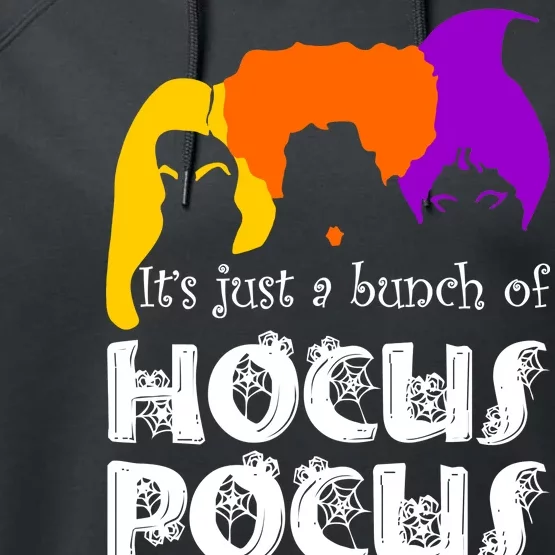 It's Just A Bunch of Hocus Pocus Halloween Performance Fleece Hoodie