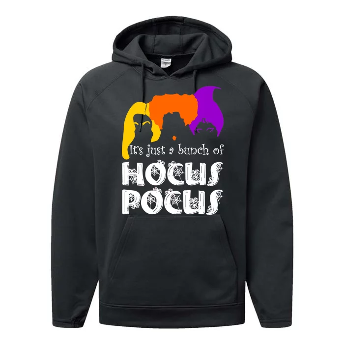 It's Just A Bunch of Hocus Pocus Halloween Performance Fleece Hoodie