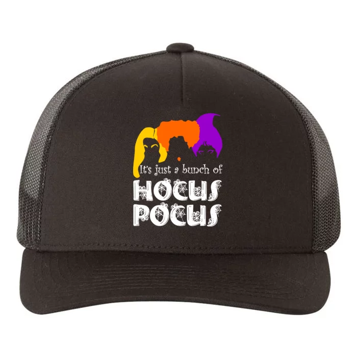 It's Just A Bunch of Hocus Pocus Halloween Yupoong Adult 5-Panel Trucker Hat