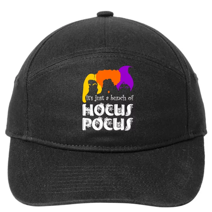 It's Just A Bunch of Hocus Pocus Halloween 7-Panel Snapback Hat