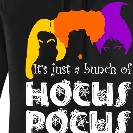 It's Just A Bunch of Hocus Pocus Halloween Women's Pullover Hoodie