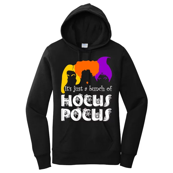 It's Just A Bunch of Hocus Pocus Halloween Women's Pullover Hoodie