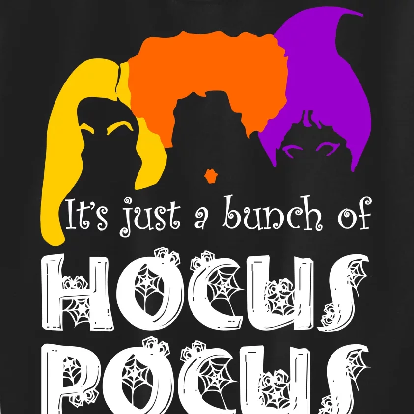 It's Just A Bunch of Hocus Pocus Halloween Kids Sweatshirt