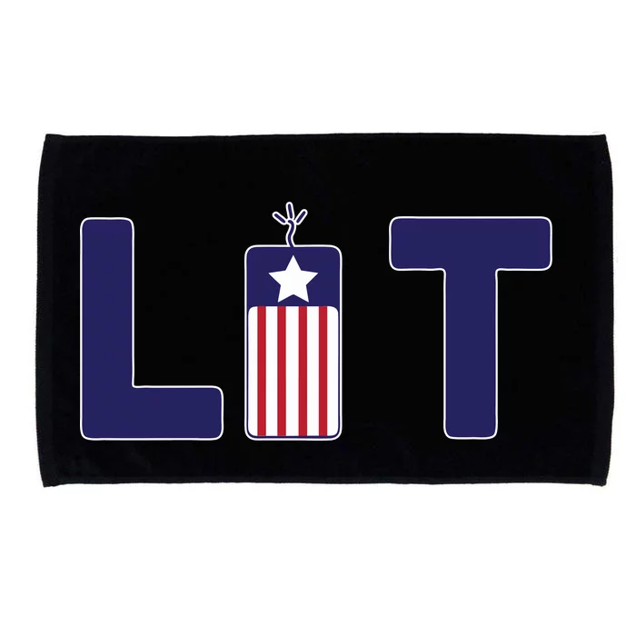 It's Lit USA 4th of July Microfiber Hand Towel