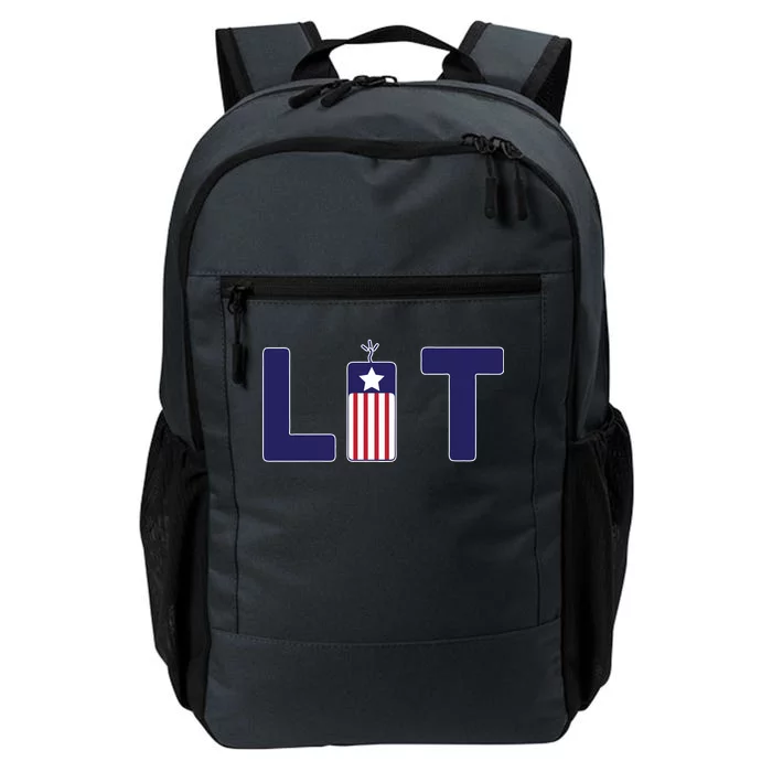 It's Lit USA 4th of July Daily Commute Backpack