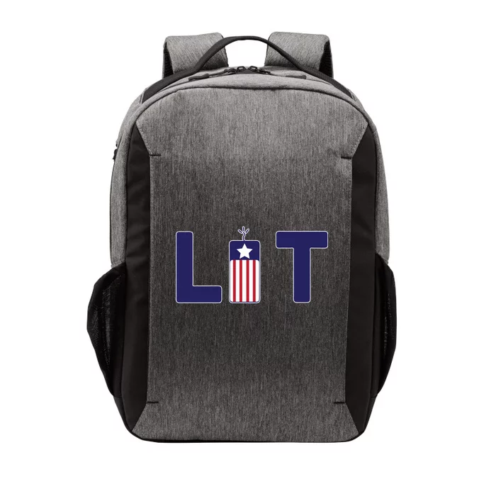 It's Lit USA 4th of July Vector Backpack