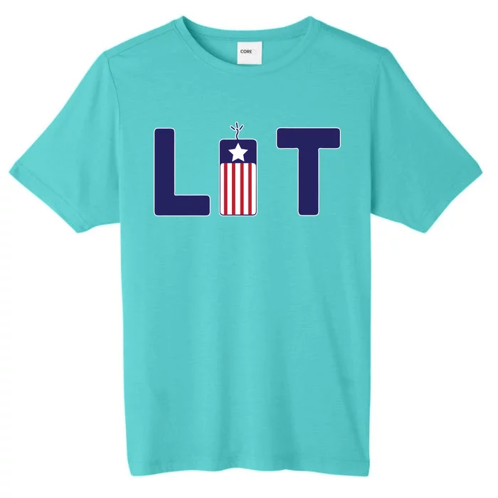 It's Lit USA 4th of July ChromaSoft Performance T-Shirt