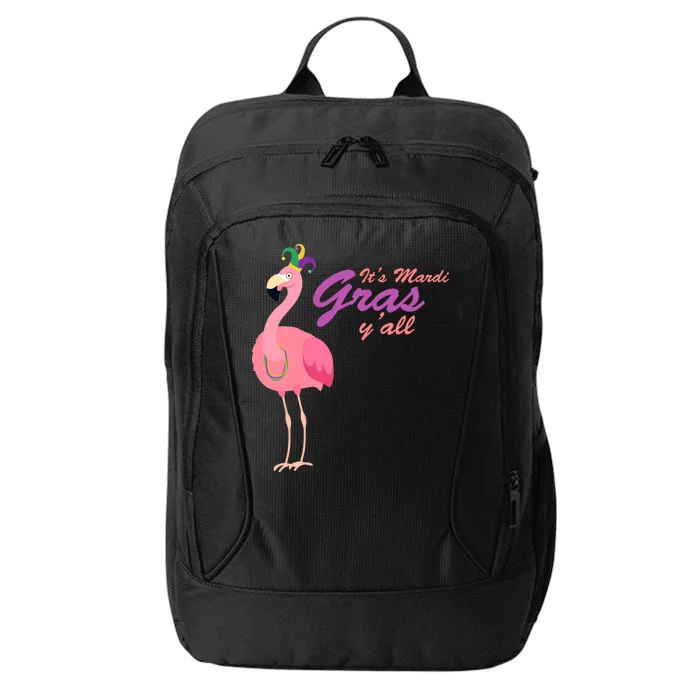 IT's Mardi Gras Flamingo City Backpack