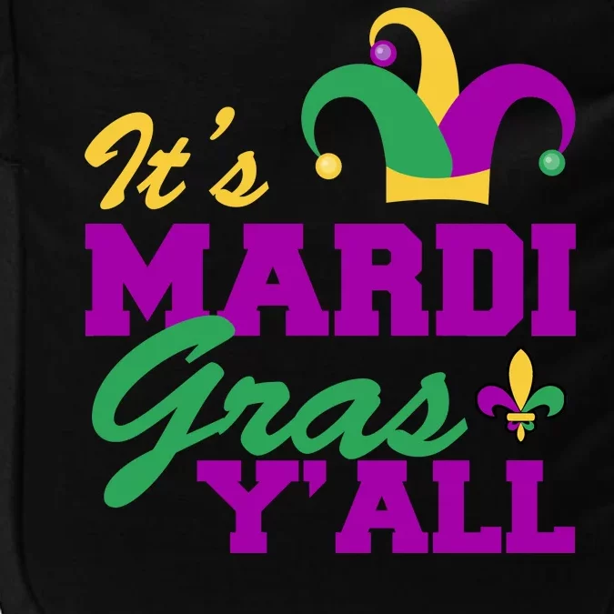 It's Mardi Gras Y'all New Orleans Celebration Impact Tech Backpack