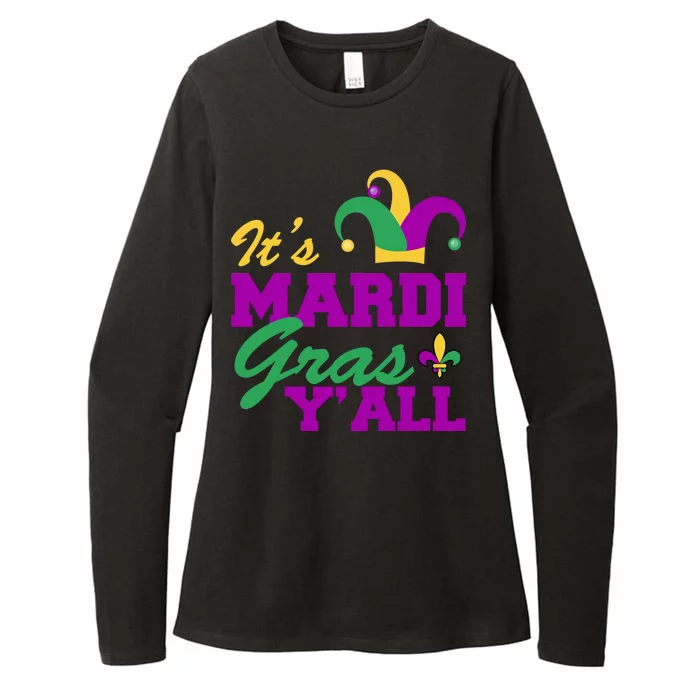 It's Mardi Gras Y'all New Orleans Celebration Womens CVC Long Sleeve Shirt