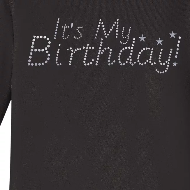 It's My Birthday Baby Long Sleeve Bodysuit