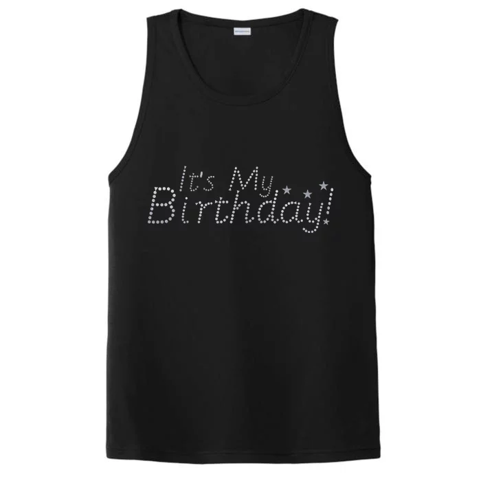 It's My Birthday Performance Tank