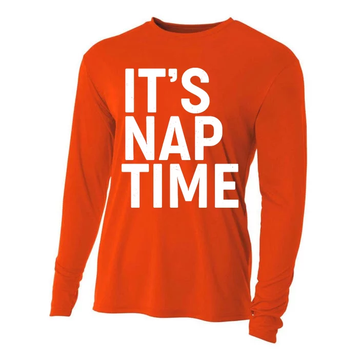 It's Nap Time Cooling Performance Long Sleeve Crew