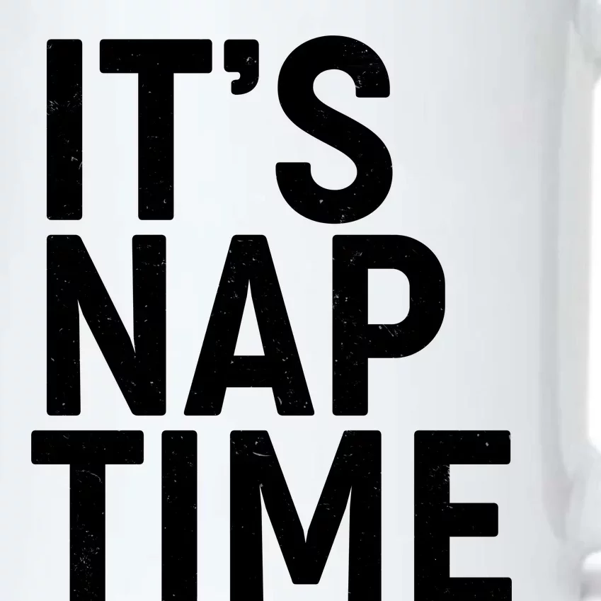 It's Nap Time Black Color Changing Mug