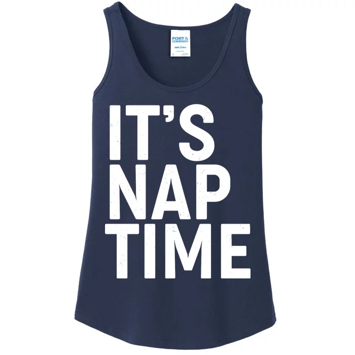 It's Nap Time Ladies Essential Tank