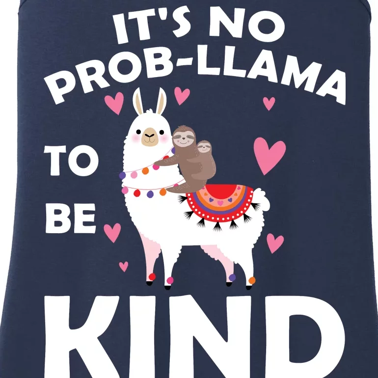 Its No Prob-Lama To Be Kind Ladies Essential Tank