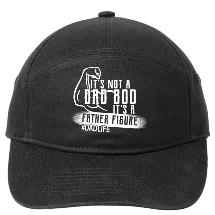 It's Not A Dad Bod Its A Father Figure 7-Panel Snapback Hat