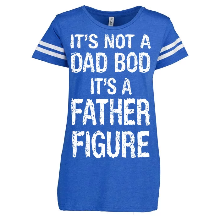 It's Not A Dad Bod Its A Father Figure Fathers Day Enza Ladies Jersey Football T-Shirt