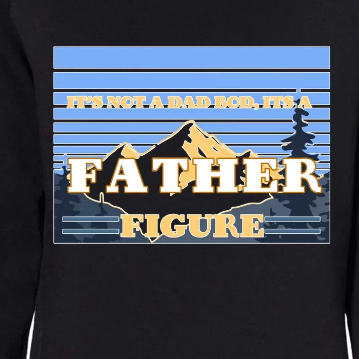 It's Not A Dad Bod Its A Father Figure Mountains Womens California Wash Sweatshirt