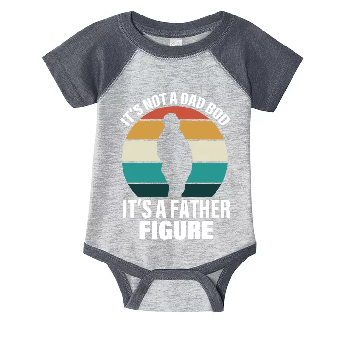 It's Not A Dad Bod It's A Father Figure Retro Infant Baby Jersey Bodysuit