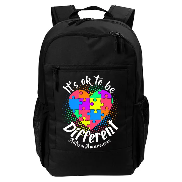 It's Ok To Be Different Autism Awareness Daily Commute Backpack