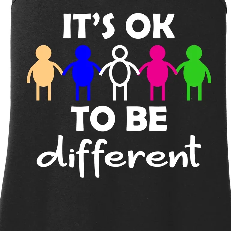 It's Ok To Be Different Equality Ladies Essential Tank