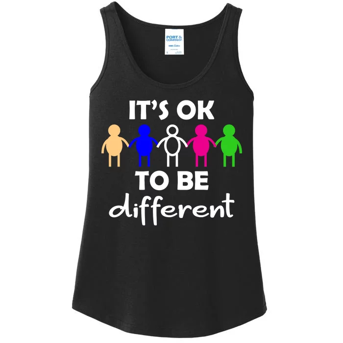 It's Ok To Be Different Equality Ladies Essential Tank