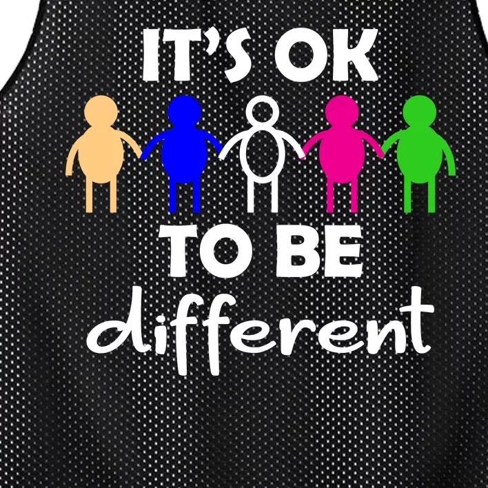 It's Ok To Be Different Equality Mesh Reversible Basketball Jersey Tank