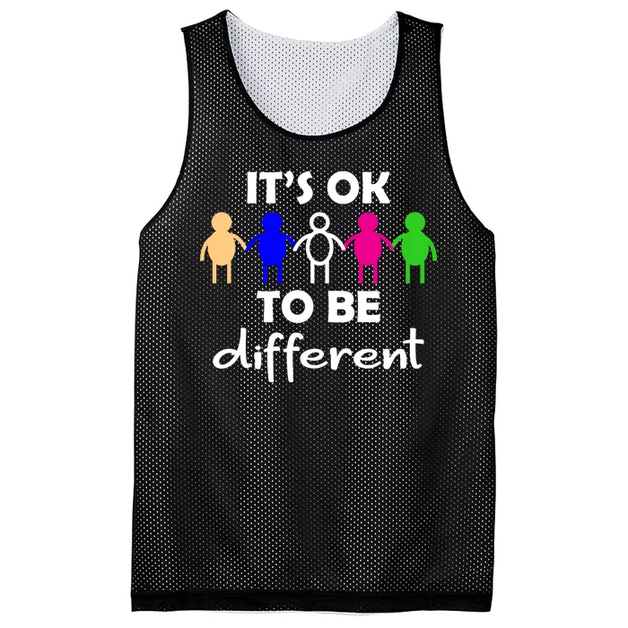 It's Ok To Be Different Equality Mesh Reversible Basketball Jersey Tank