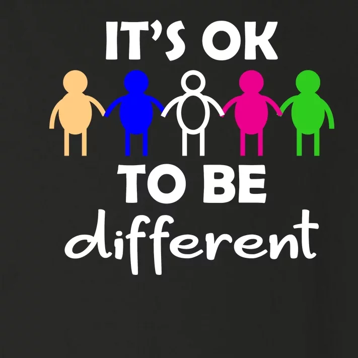 It's Ok To Be Different Equality Toddler Long Sleeve Shirt