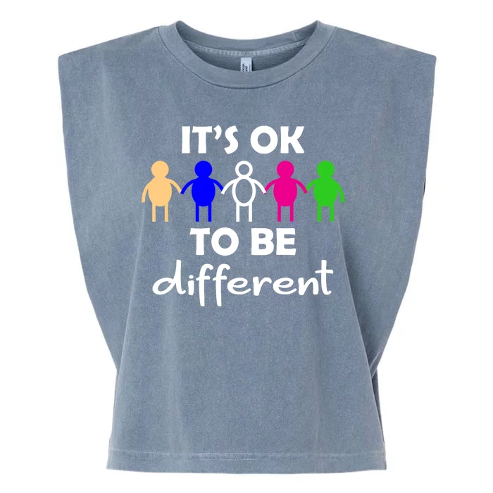 It's Ok To Be Different Equality Garment-Dyed Women's Muscle Tee