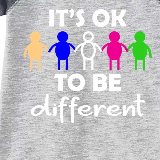 It's Ok To Be Different Equality Infant Baby Jersey Bodysuit