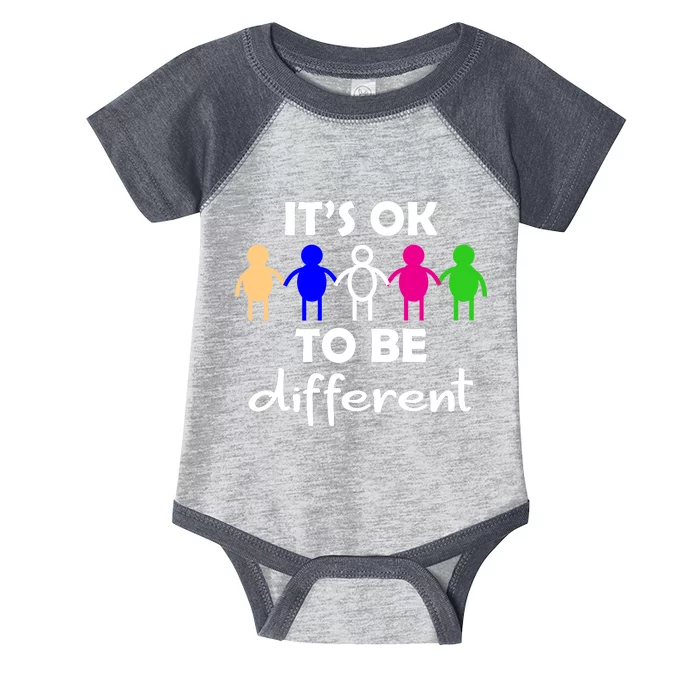 It's Ok To Be Different Equality Infant Baby Jersey Bodysuit