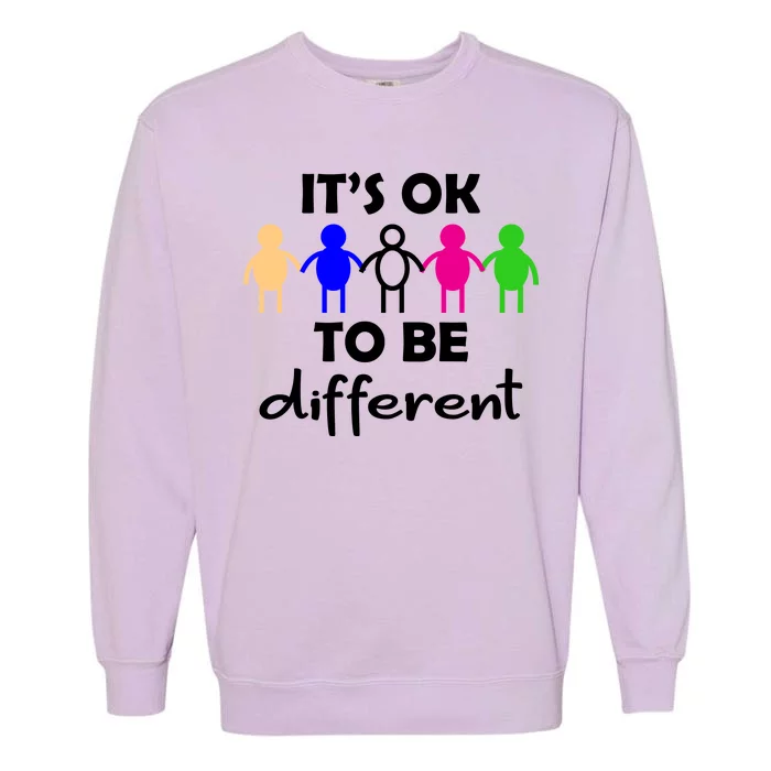 It's Ok To Be Different Equality Garment-Dyed Sweatshirt