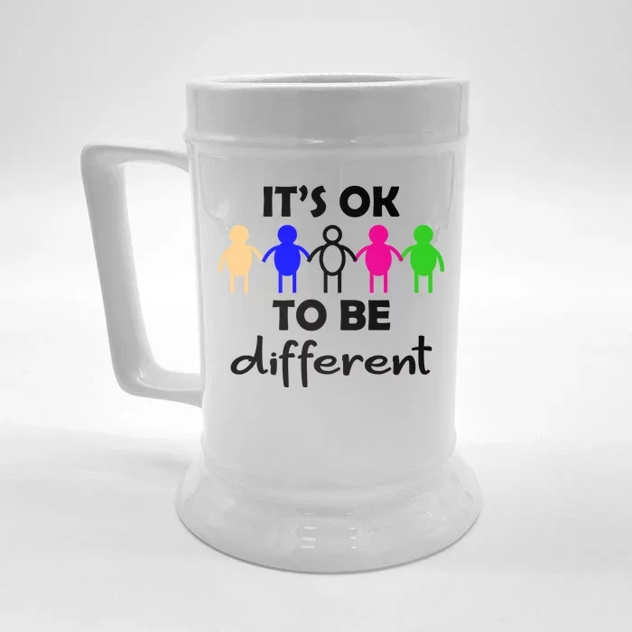 It's Ok To Be Different Equality Front & Back Beer Stein