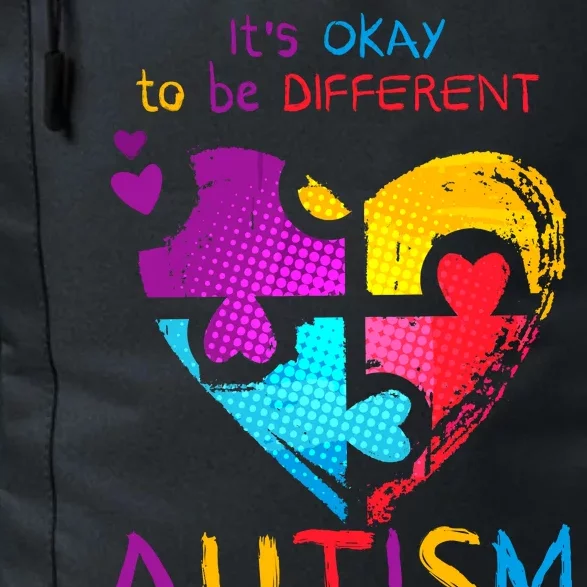 It's Okay To Be Different Autism Awareness Month1 Daily Commute Backpack