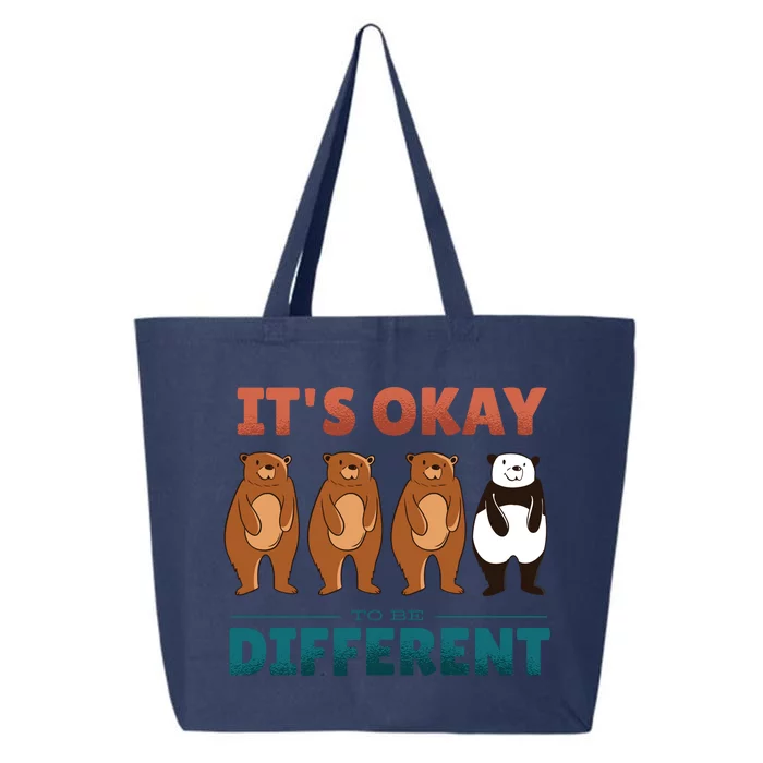 It's Okay To Be Different Bears 25L Jumbo Tote