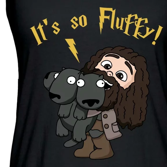 It's So Fluffy Funny Magical Wizard Ladies Essential Flowy Tank