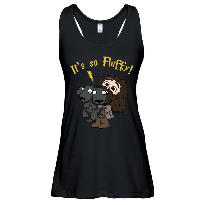 It's So Fluffy Funny Magical Wizard Ladies Essential Flowy Tank