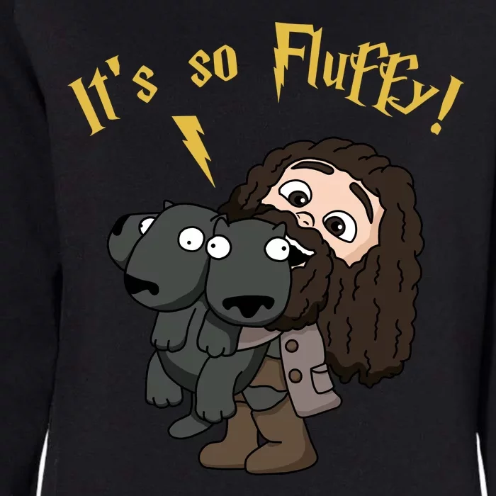 It's So Fluffy Funny Magical Wizard Womens California Wash Sweatshirt