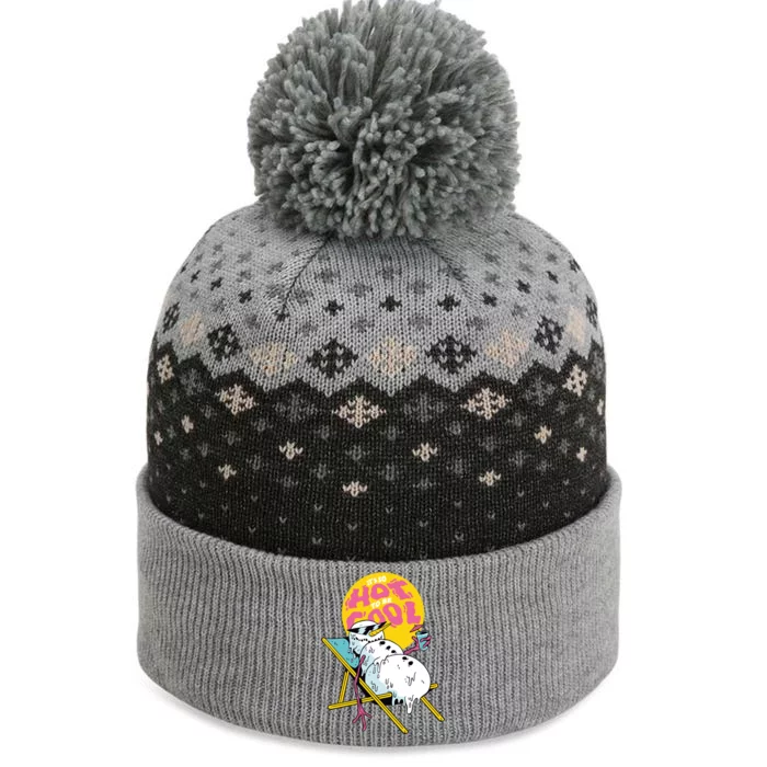 It's So Hot To Be Cool Snowman The Baniff Cuffed Pom Beanie