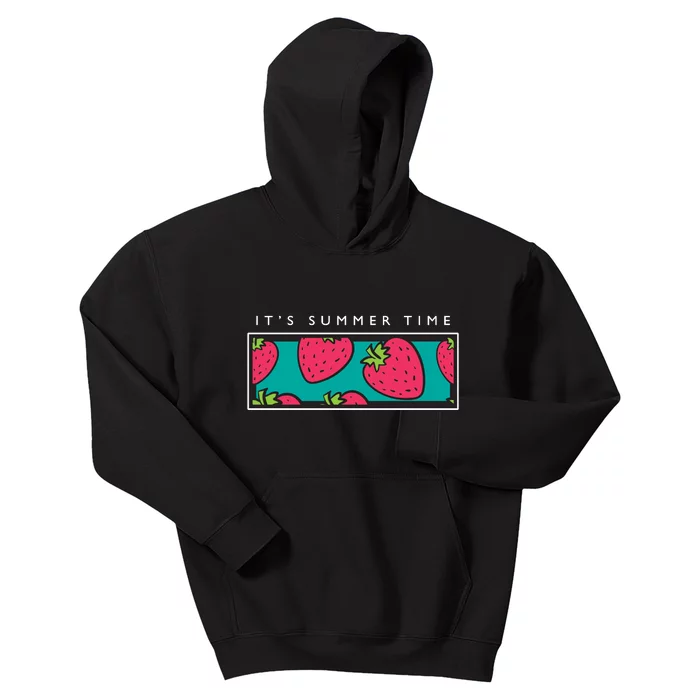 It's Summer Time Kids Hoodie