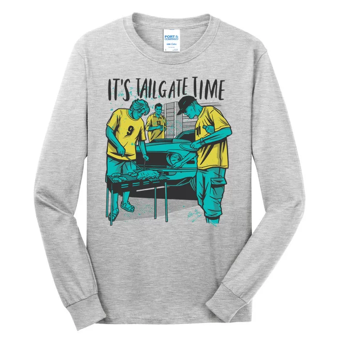 It's Tailgate Time Tall Long Sleeve T-Shirt