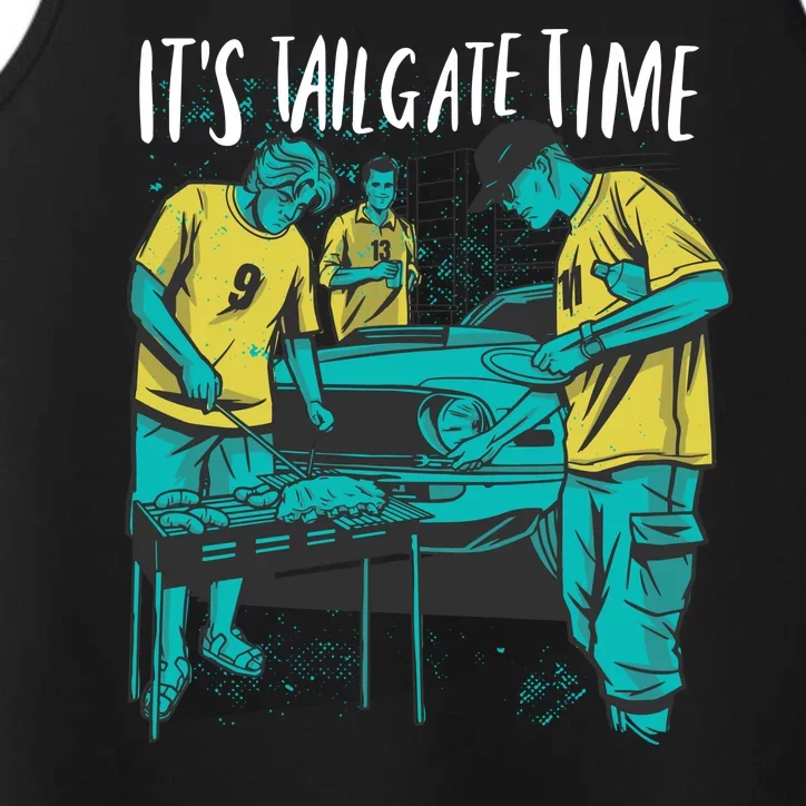 It's Tailgate Time Performance Tank