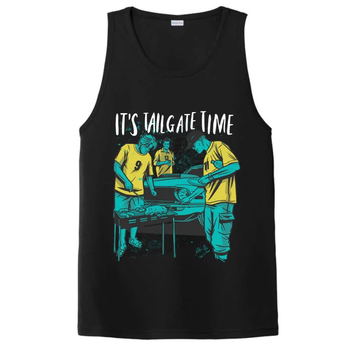 It's Tailgate Time Performance Tank