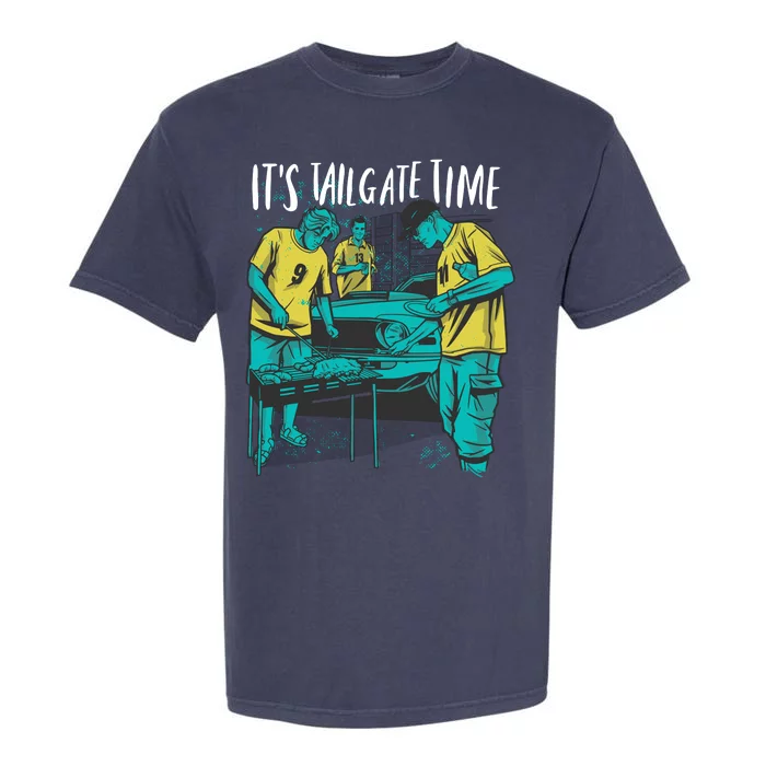 It's Tailgate Time Garment-Dyed Heavyweight T-Shirt